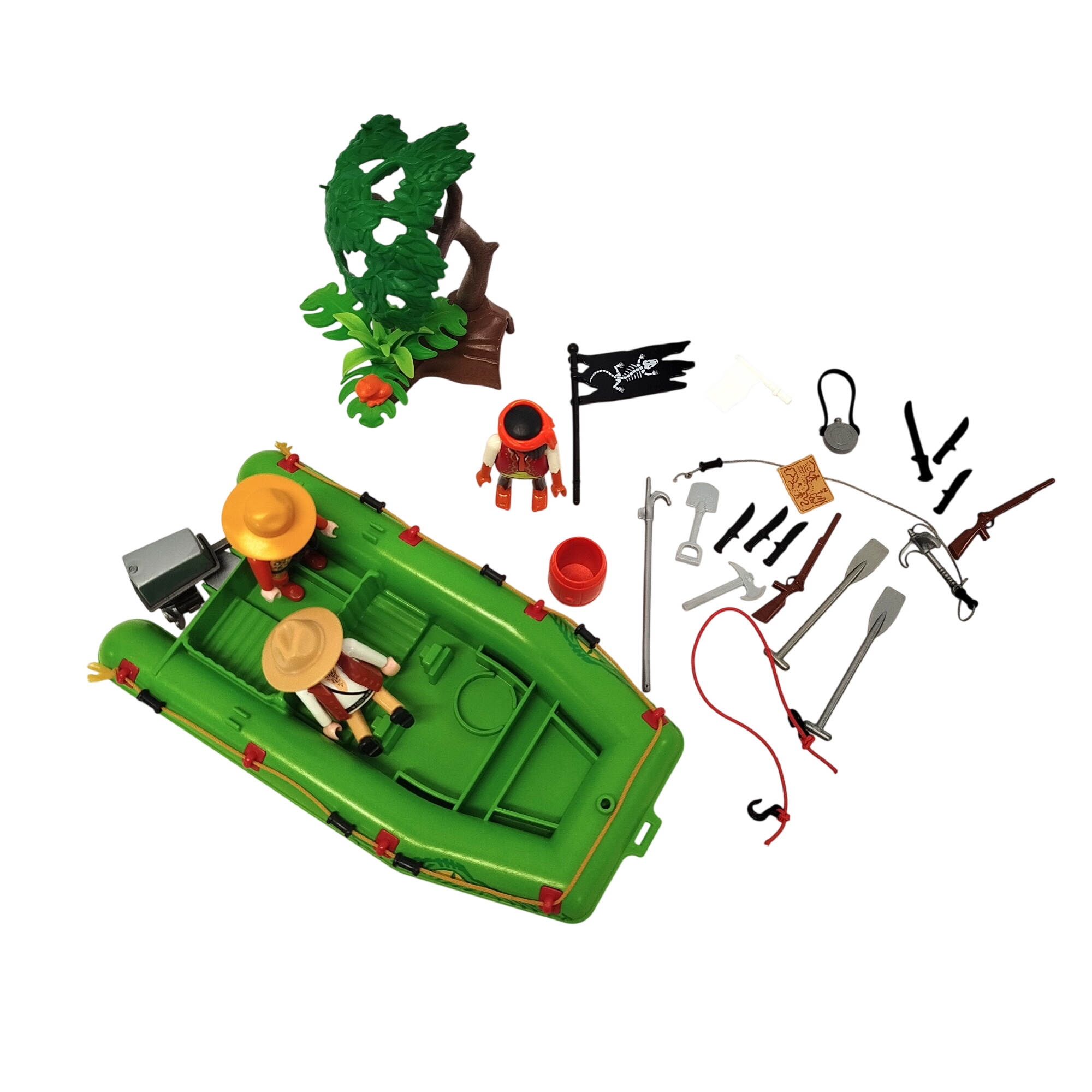 Radeau de rivière Playmobil 3042 expéditions jungle Bon état -  reconditionné disponible sur Label Emmaüs